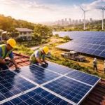 Energia solar já sustenta cadeia consolidada de empregos no Brasil e reforça eficiência do setor elétrico