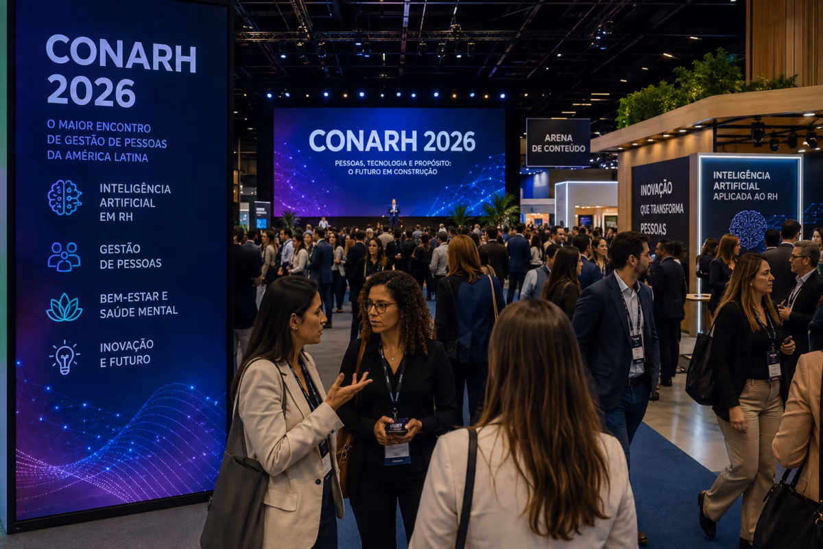 CONARH 2026 abre com IA, bem-estar e novas experiências para o RH